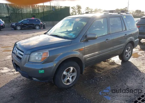 2007 Honda Pilot Ex-L z USA, uszkodzony, nr VIN 2HKYF18587H508348